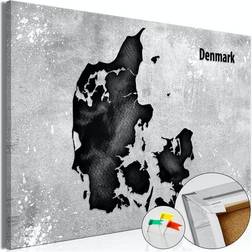 Arkiio Scandinavian Beauty [Cork Map] 60x40 Anslagstavla